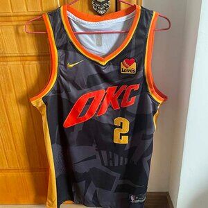 Oklahoma City Shai Gilgeous-Alexander Thunder Jersey Gray